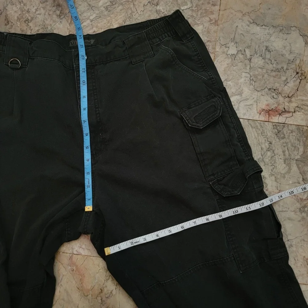 5.11‎ Tactical Cargo Pants Black Cotton Black Mens 38X30 511 Outdoor Hiking